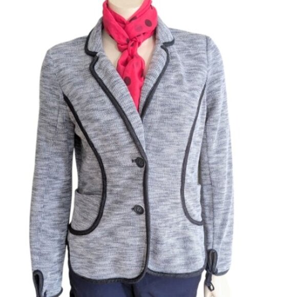 Anthropologie ▪️Cartonnier Knitted Tie Sleeve Blazer. S‎ - Picture 1 of 12